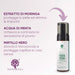 Ingrediënten van de Intieme Mousse: zuiverend Moringa-extract, verfrissend muntwater en bosbes