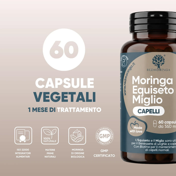60 plantaardige capsules voor 1 maand, ISO 22000 en GMP