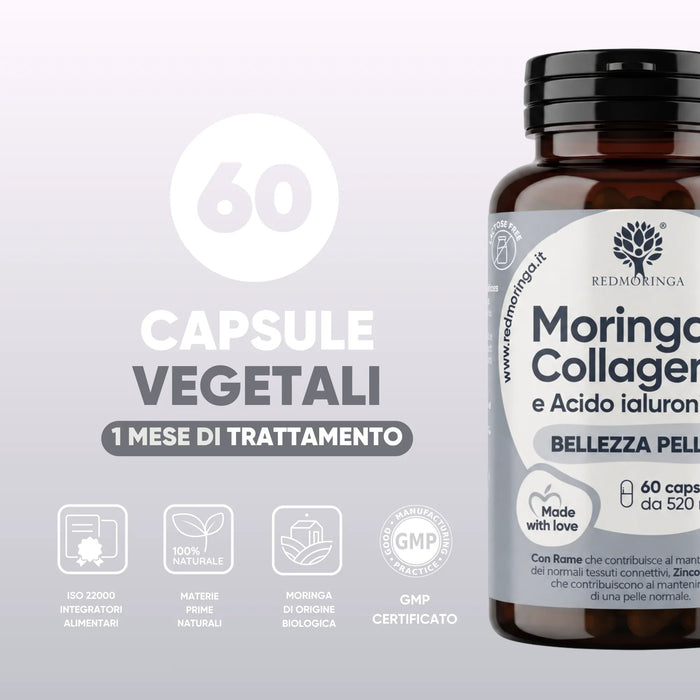 60 plantaardige capsules voor 1 maand, ISO 22000 en GMP