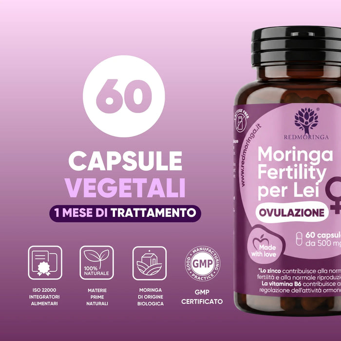 60 plantaardige capsules voor 1 maand, ISO 22000 en GMP