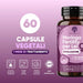 60 plantaardige capsules voor 1 maand, ISO 22000 en GMP