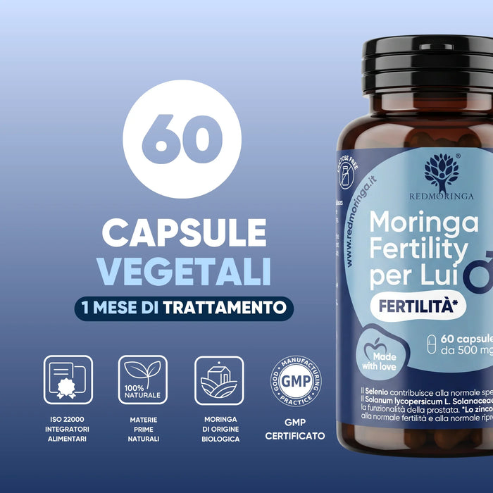 60 plantaardige capsules voor 1 maand, ISO 22000 en GMP
