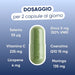 Dosering per 2 capsules: Selenium 55 µg, Zink 5 mg, Vitamine C 235 mg, Q10 15 mg, Lycopeen 4 mg, Moringa 135 mg