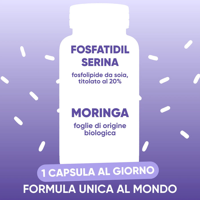 Fosfatidylserine uit soja gestandaardiseerd op 20% en Moringa van biologische oorsprong