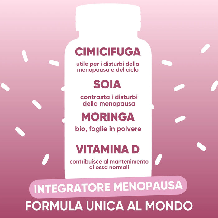 Cimicifuga, Soja, biologische Moringa en vitamine D