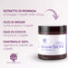 Potje RedMoringa haarmasker en de actieve stoffen: Moringa-extract, arganolie, kokosolie en panthenol