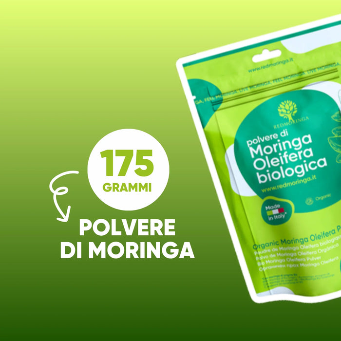 175 gram biologisch Moringapoeder