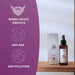 RedMoringa Baardolie met doosje op een houten plank: gladde en gehydrateerde baard, anti-age en anti-pollution