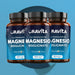 Drie flessen Oravita Magnesiumbisglycinaat met vitamine D3 en B6, 3 x 120 plantaardige capsules, voorraad voor 12 maanden