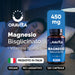 Oravita Magnesiumbisglycinaat 450 mg met vitamine B6 en D3, 120 vegan capsules, gemaakt in Italië