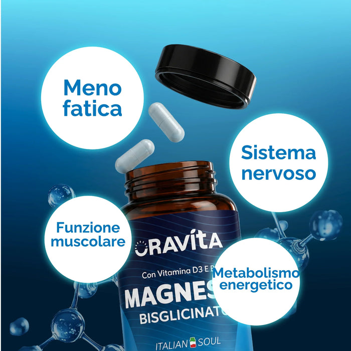 Magnesium: minder vermoeidheid, zenuwstelsel, spierfunctie, energiestofwisseling