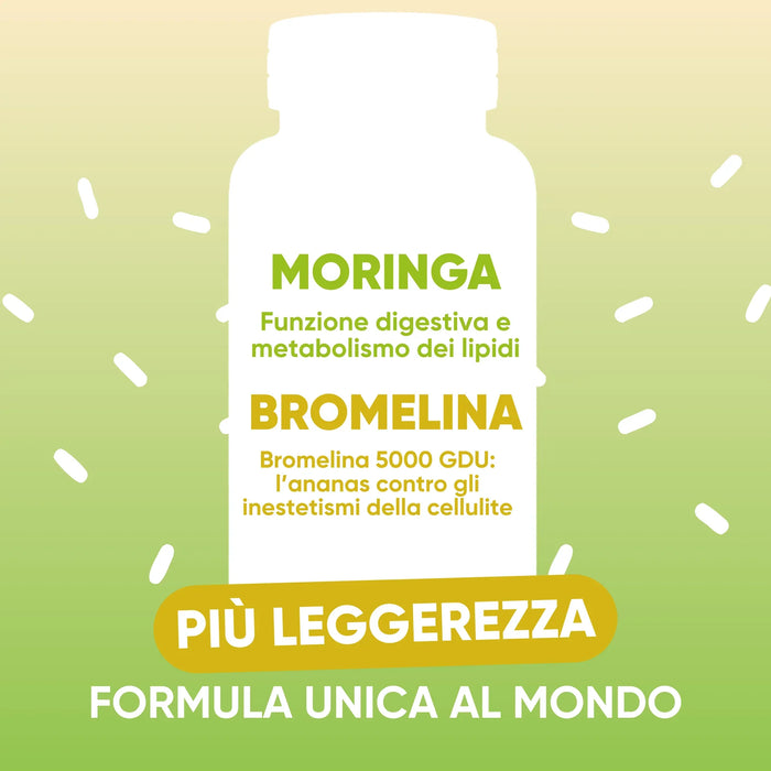 Bromelaïne 5000 GDU uit ananas en Moringa voor de spijsvertering en de vetstofwisseling