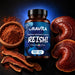 Fles Reishi Oravita 120 capsules met verse reishi, gedroogde plakjes en poeder, extract gestandaardiseerd op 30%