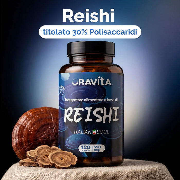 Reishi Oravita gestandaardiseerd op 30% polysacchariden