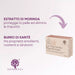 Saponetta Rigenerante RedMoringa con gli attivi: estratto di Moringa e burro di karité emolliente e nutriente