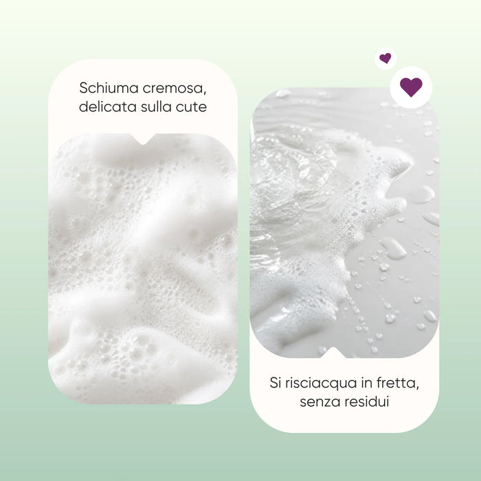 Shampoo met Moringa: romig schuim, mild voor de hoofdhuid, spoelt uit zonder residu