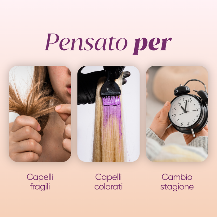 Per chi è il trattamento capelli IN&OUT RedMoringa: capelli fragili, capelli colorati e cambio di stagione