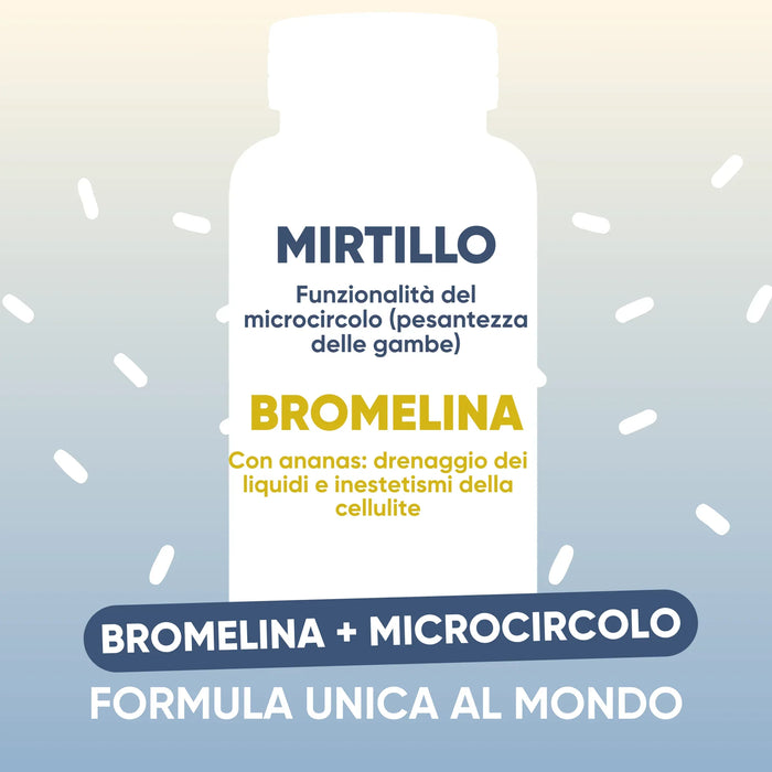 Bosbes en bromelaïne met ananas: microcirculatie, vochtafvoer en de zichtbare kenmerken van cellulite