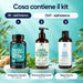 Wat zit er in de In&Out kit RedMoringa: supplement Energie 60 capsules, versterkende shampoo 250 ml en douchegel 250 ml